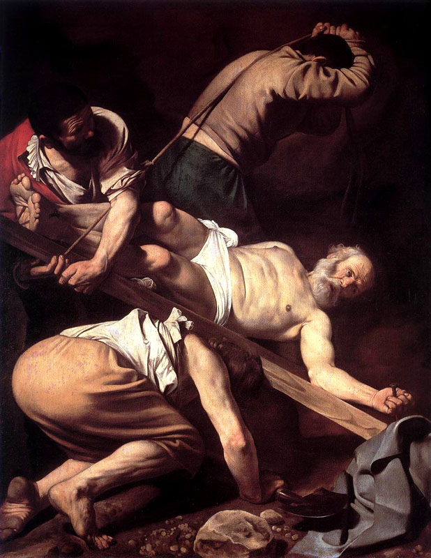 Caravaggio-Crucifixion_of_Peter